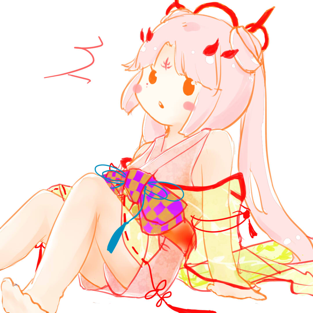 摸了一只不知火小姐姐