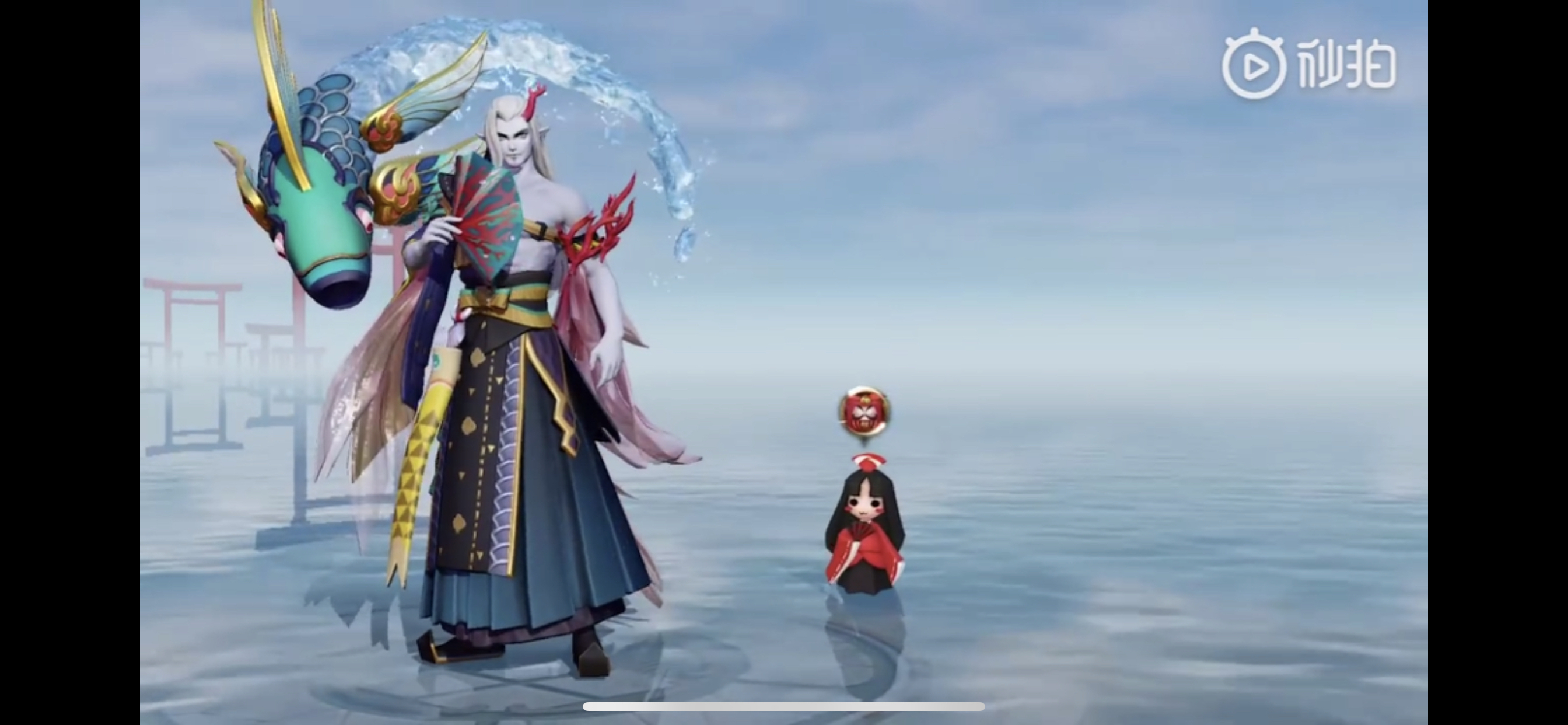 [搬运]荒川之主珍藏皮肤·怒涛沧海建模特效预览