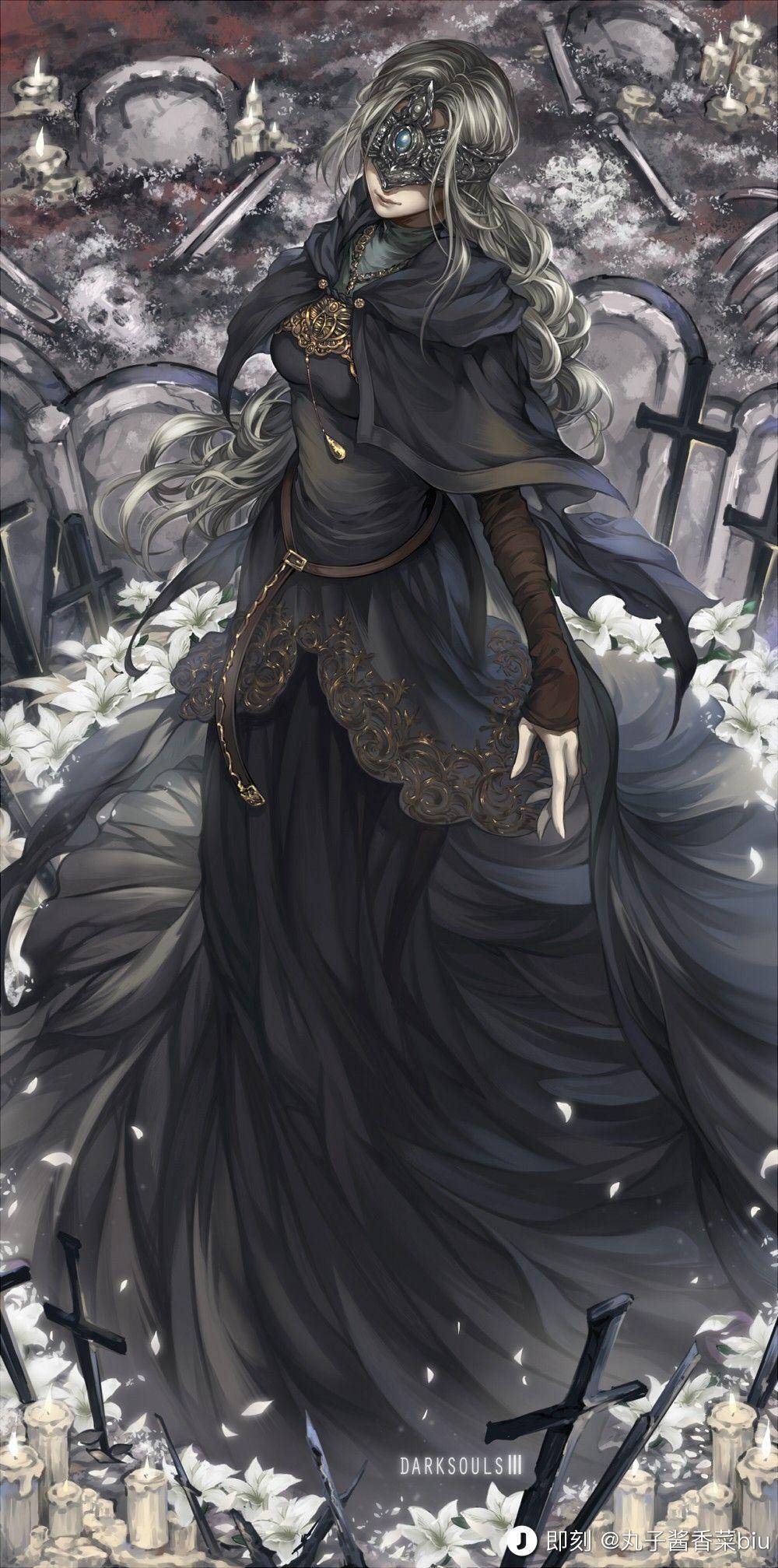 [黑魂3]泥潭大佬们有没有好康的防火女小姐姐的手机壁纸啊