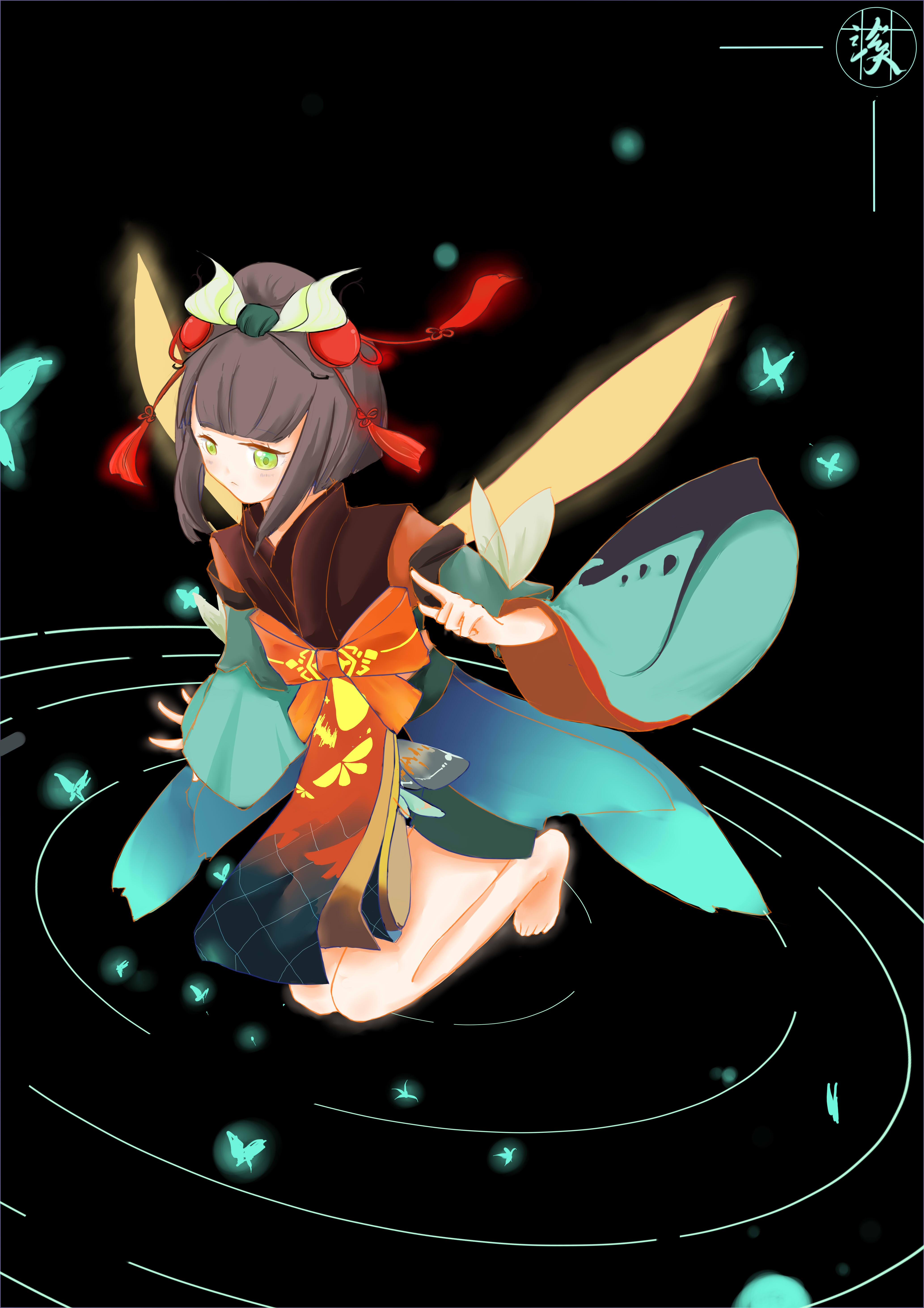 同人绘 虫师小姐姐