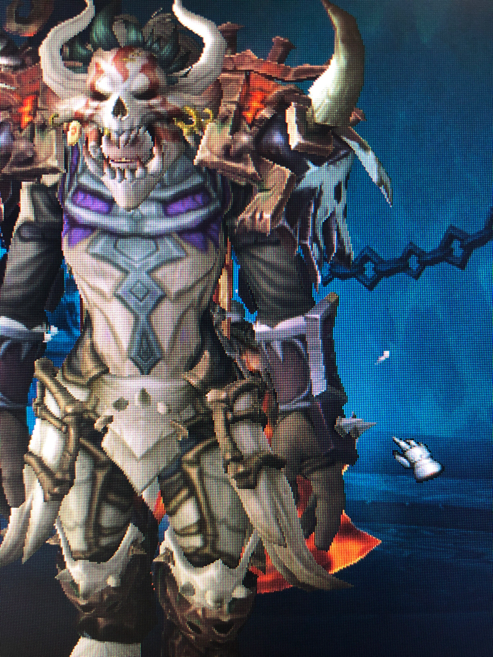 [求助]亡灵卫兵套板甲显示问题