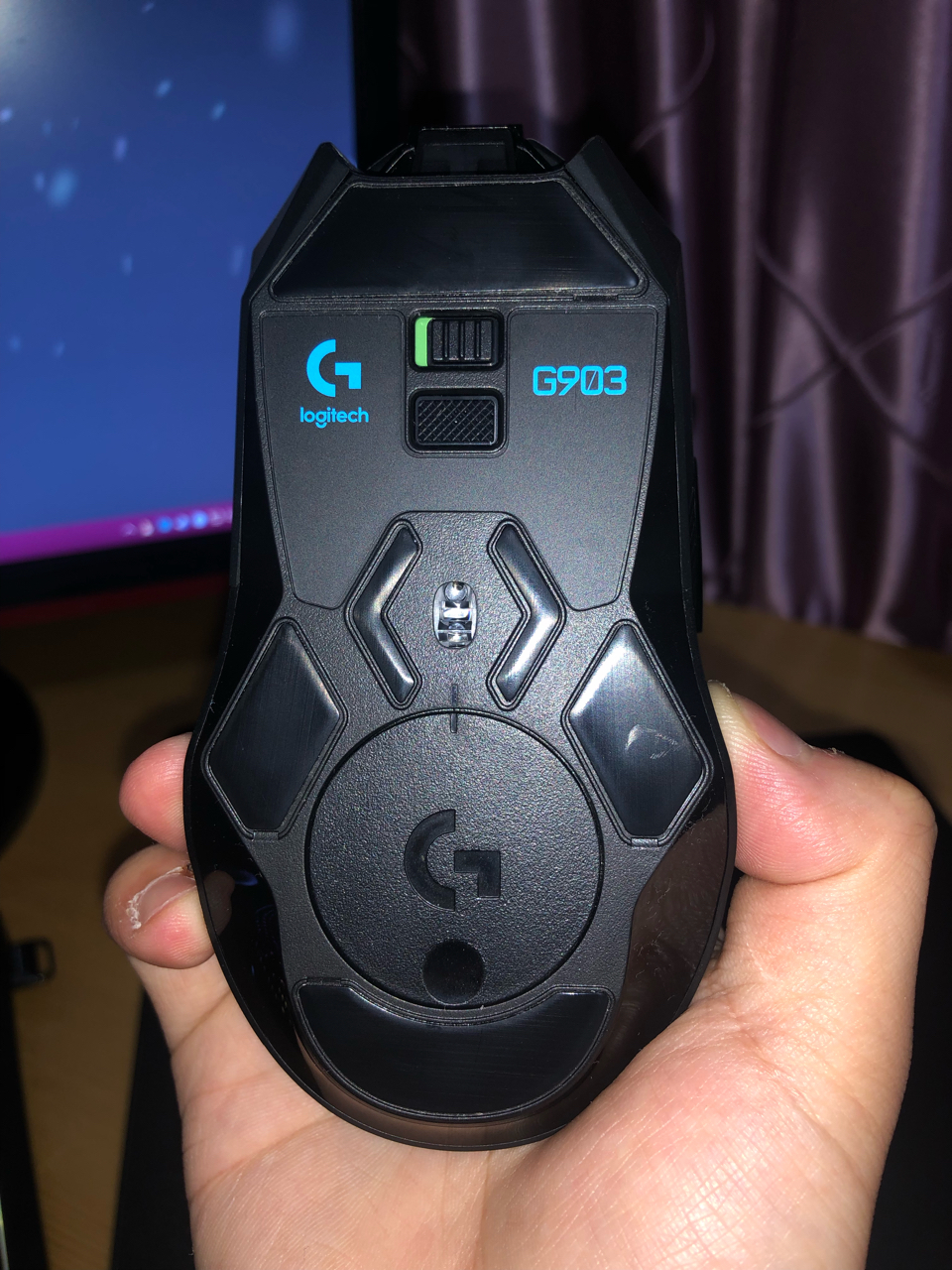 [电脑外设] 出个罗技g903京东换新