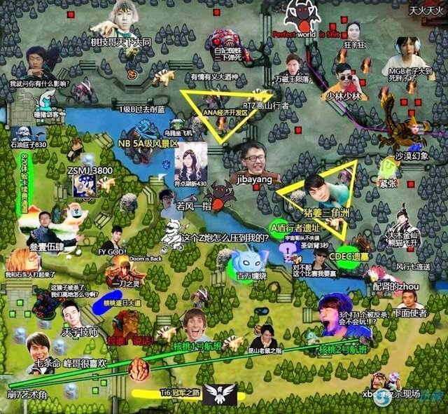 花了10分钟把沙漠幻象梗p上梗地图供大家传阅梗图持续更新中