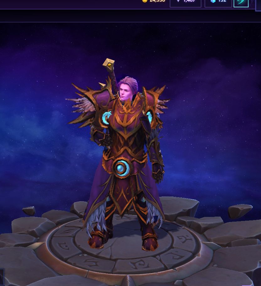 风暴英雄皮肤设计皎月祭司安度因