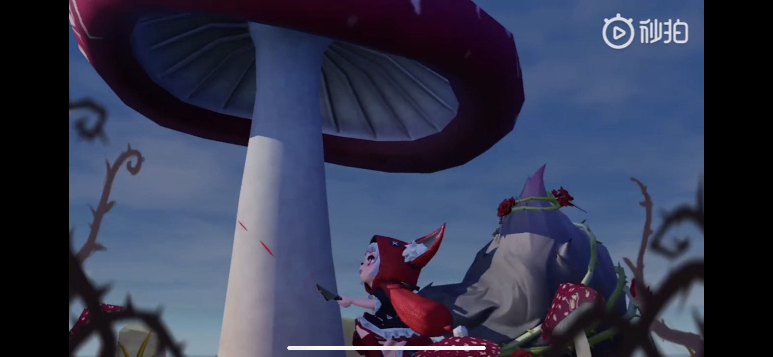 搬运小松丸史诗皮绯红荆棘建模特效预览