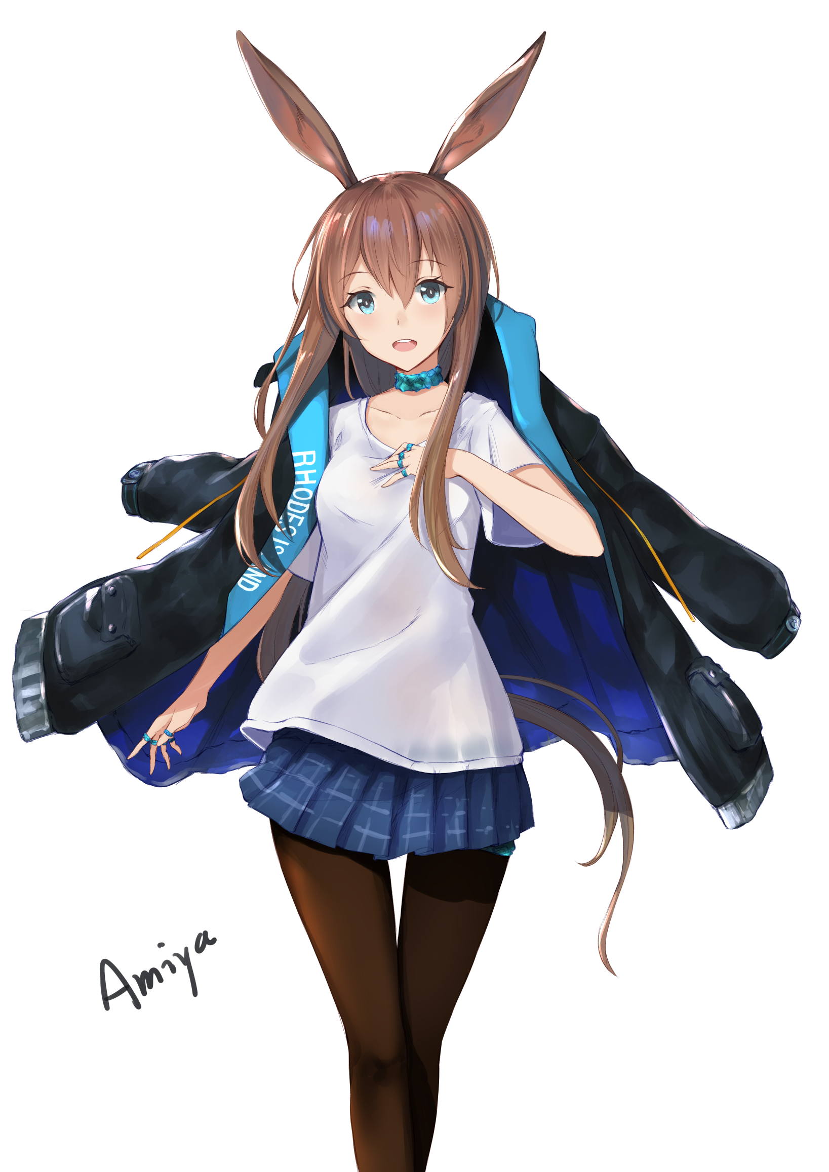 [同人绘画] 听说画什么出什么 / 阿米娅