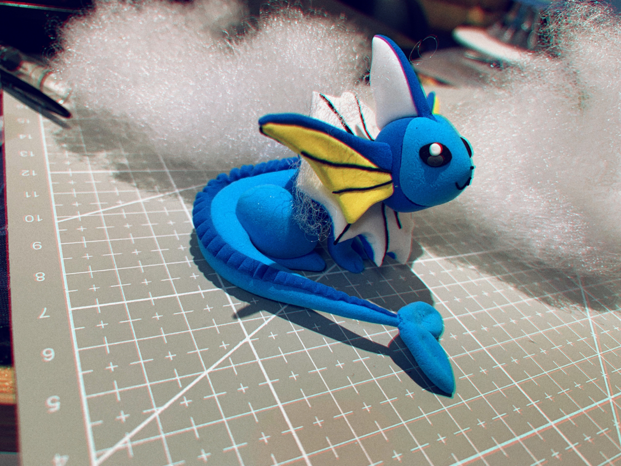 可爱水精灵粘土