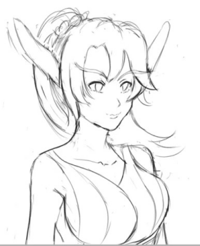 [搬运]扒一波风暴里好看小姐姐的素描