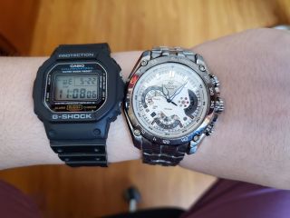 请推荐个好看的卡西欧手表其它品牌也行