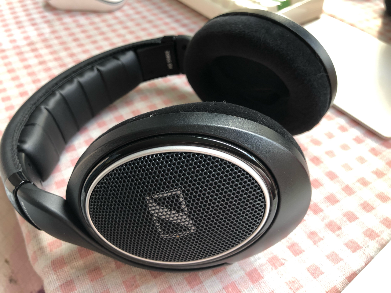 耳机音响水月雨爱之悲花洒44平衡森海塞尔hd598se