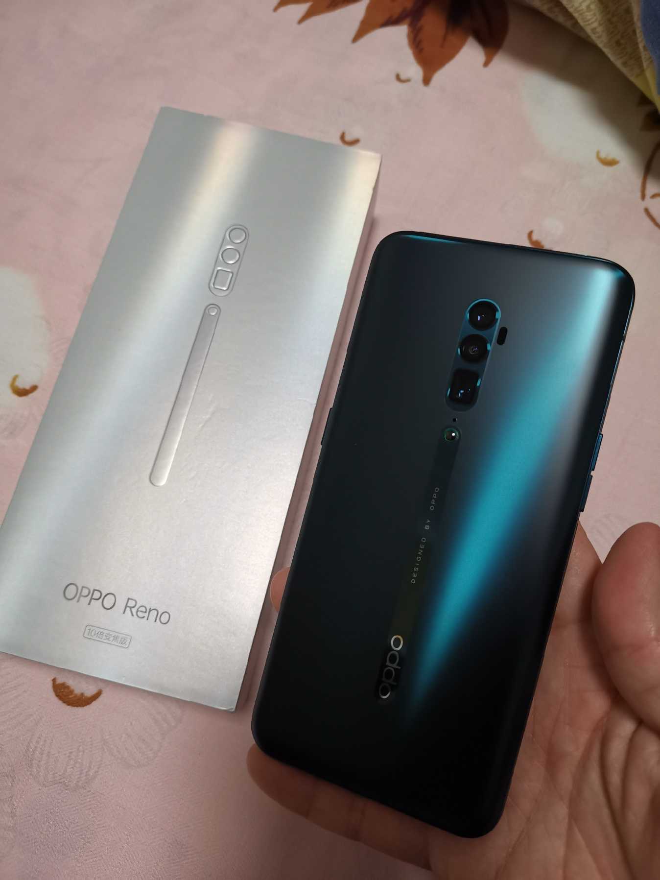 手机平板opporeno十倍变焦版8256顶配绿色