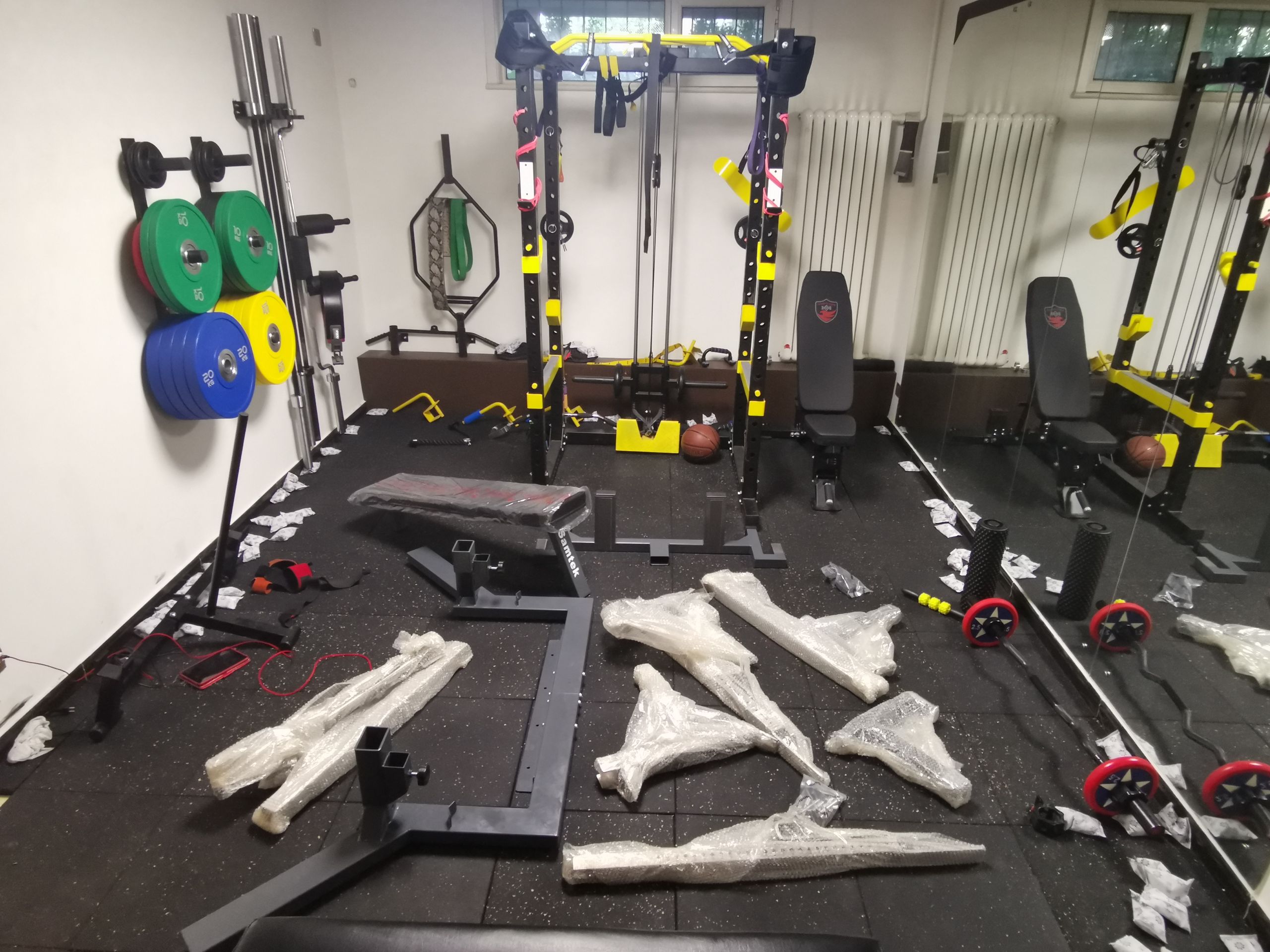 重新整备家庭健身房