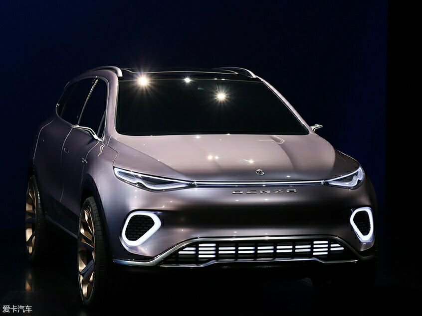 [新车速递]奔驰豪华电动车腾势concept x发布,续航500公里,加速5秒内