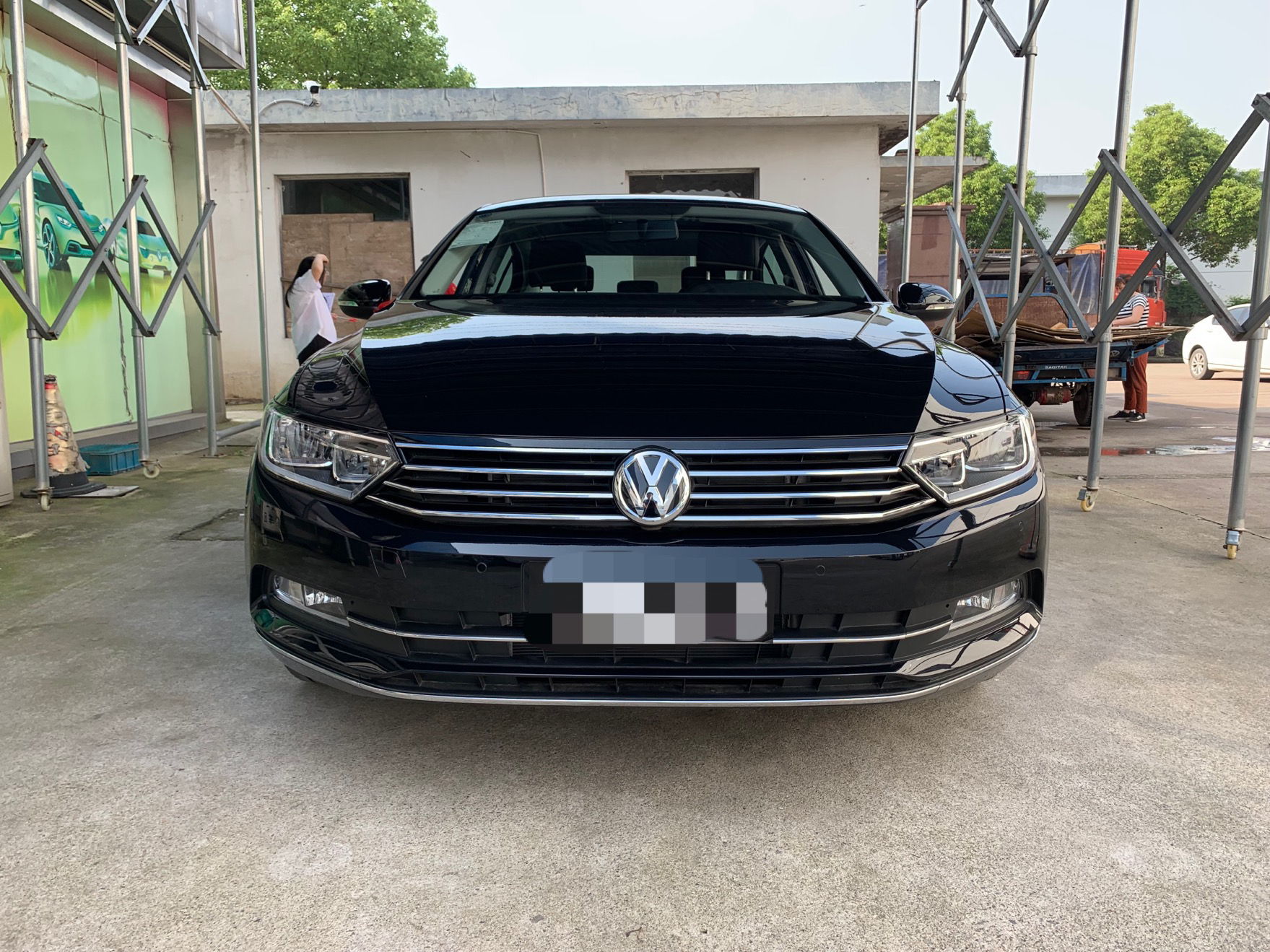 迈腾280tsi提车作业