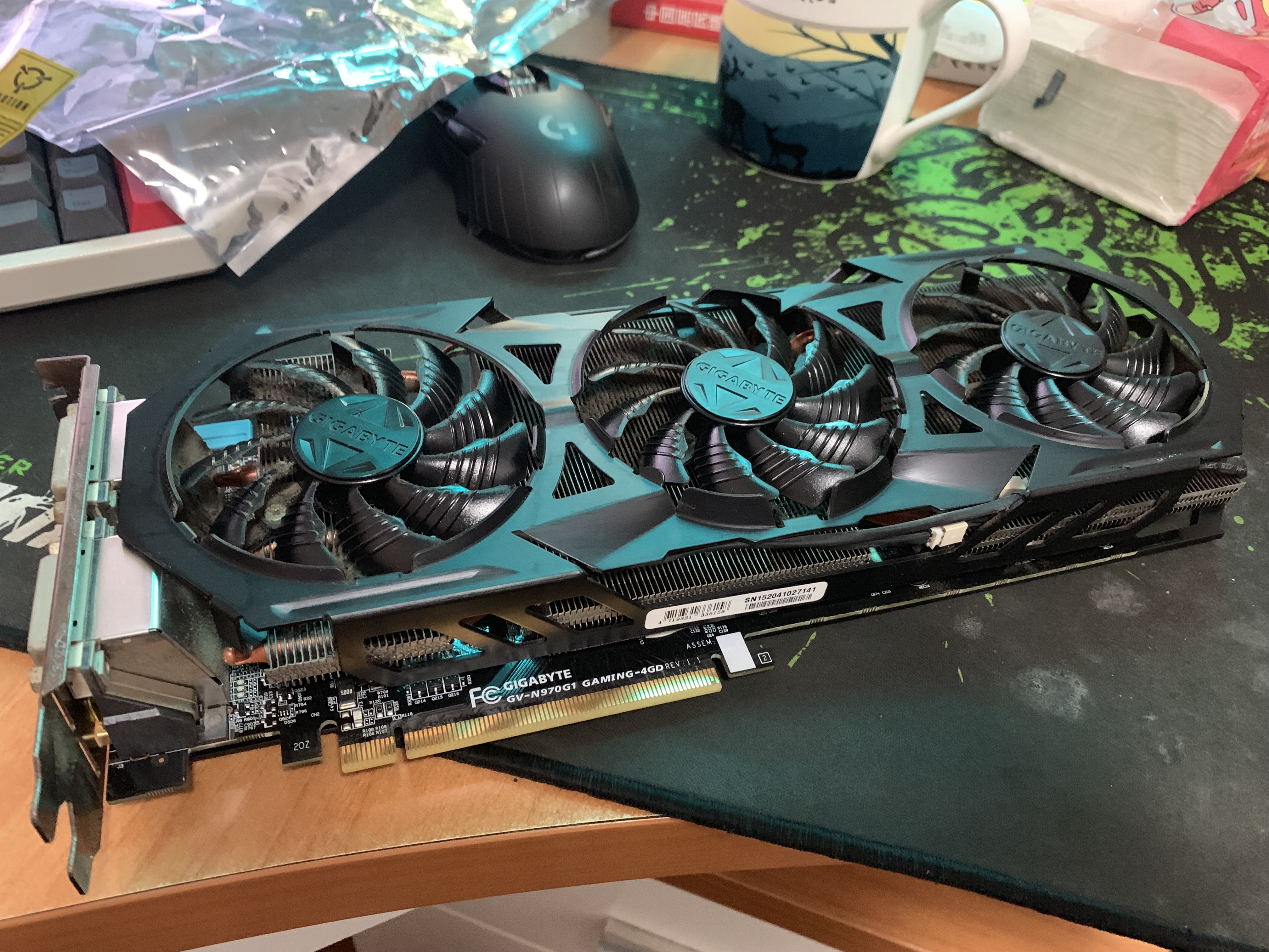 电脑硬件显卡技嘉970g1gaming广州地区优先已被拍下