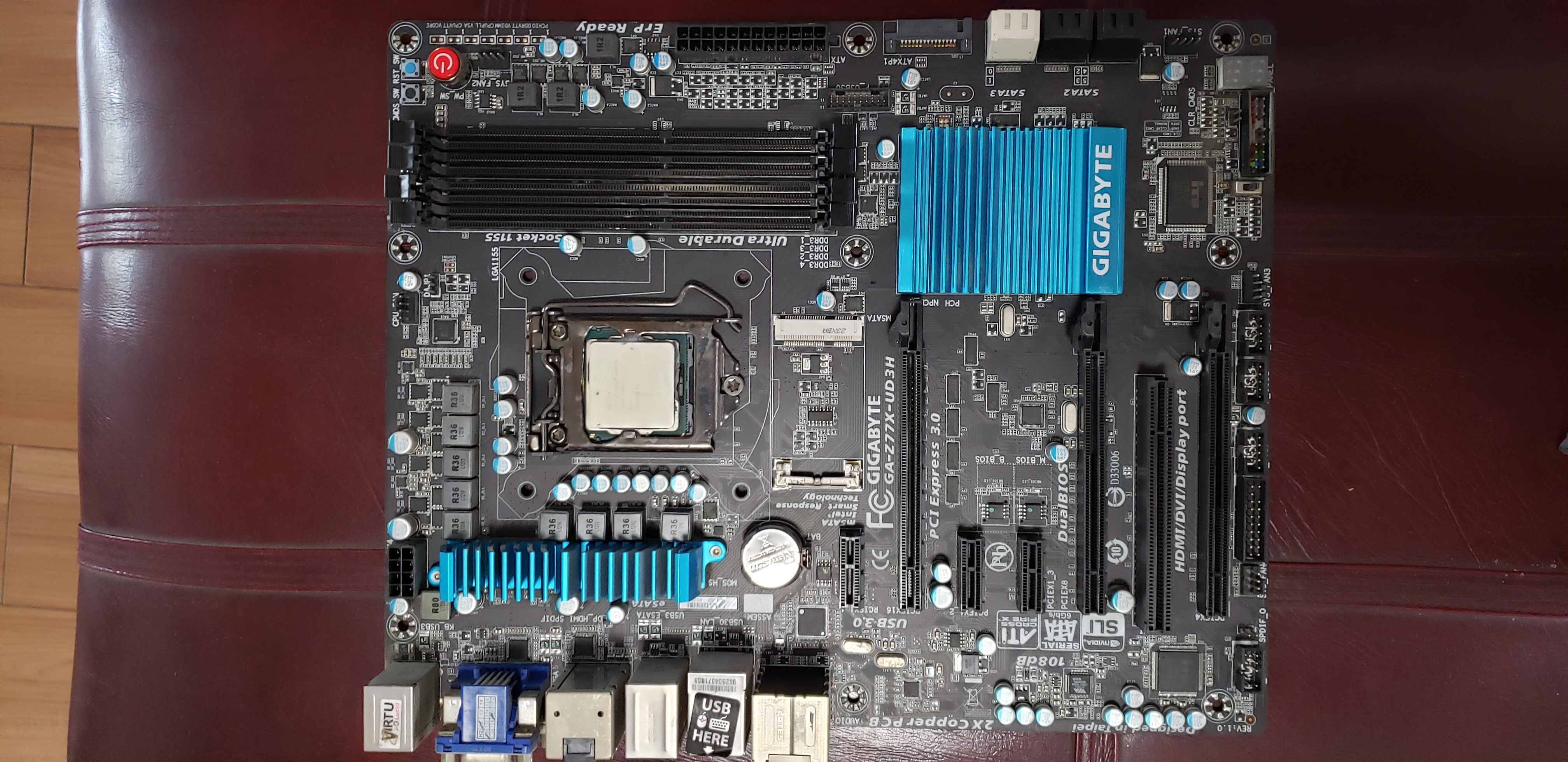 [电脑硬件]出3570k  技嘉z77ud3h