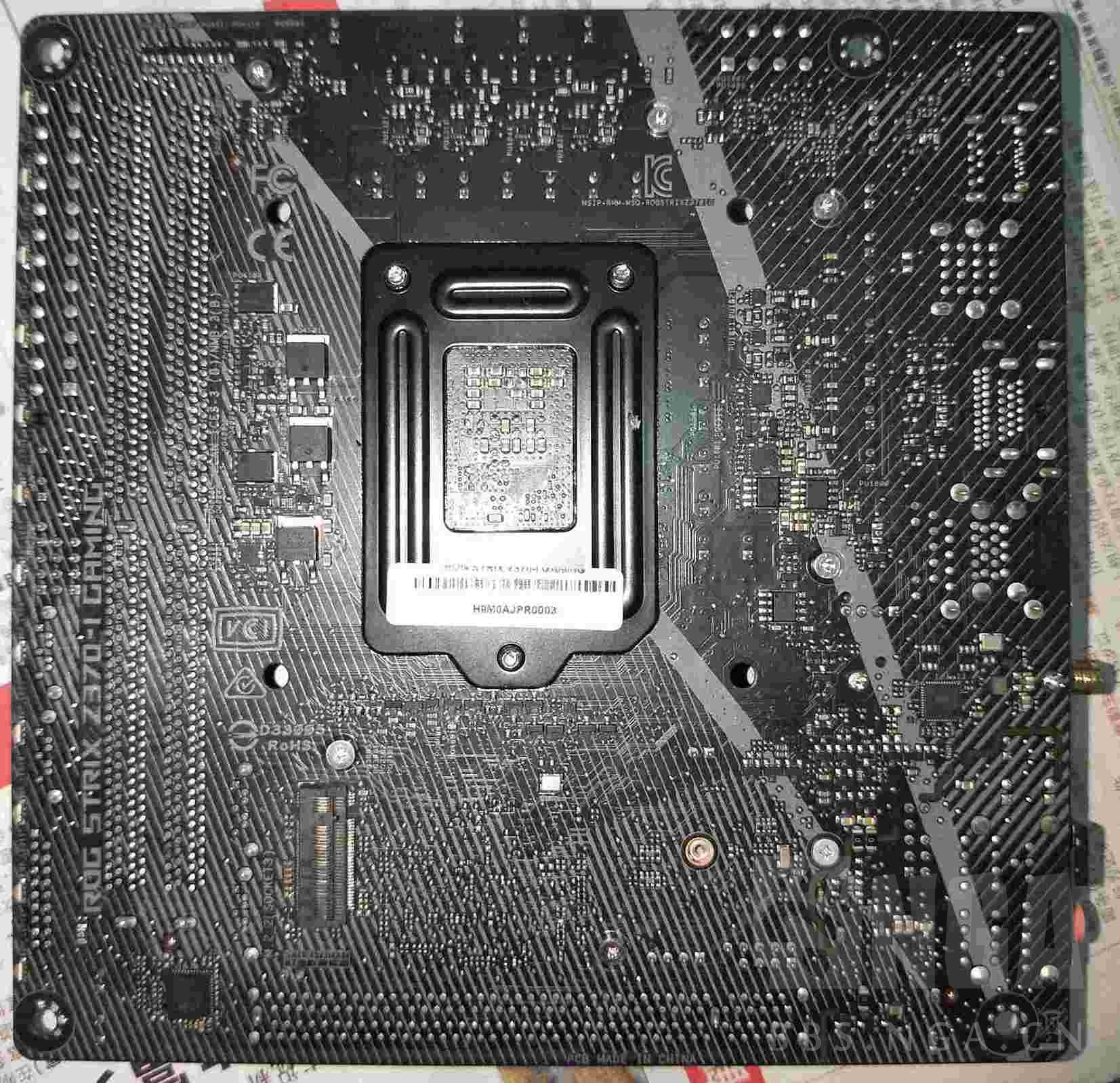 电脑硬件出华硕z370i主板一块