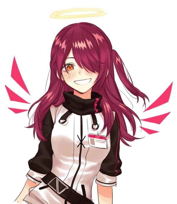 一人血书亲爹的侧马尾能天使