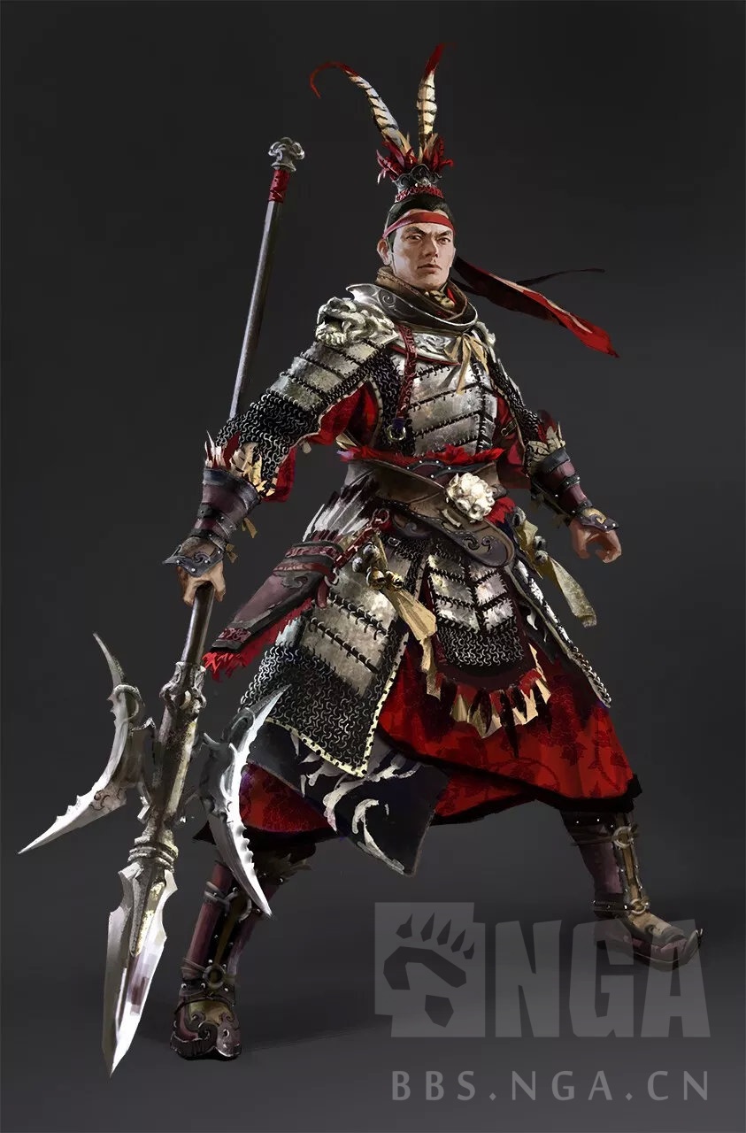 我觉得全战三国的人物造型挺好的啊尤其是立绘非常棒