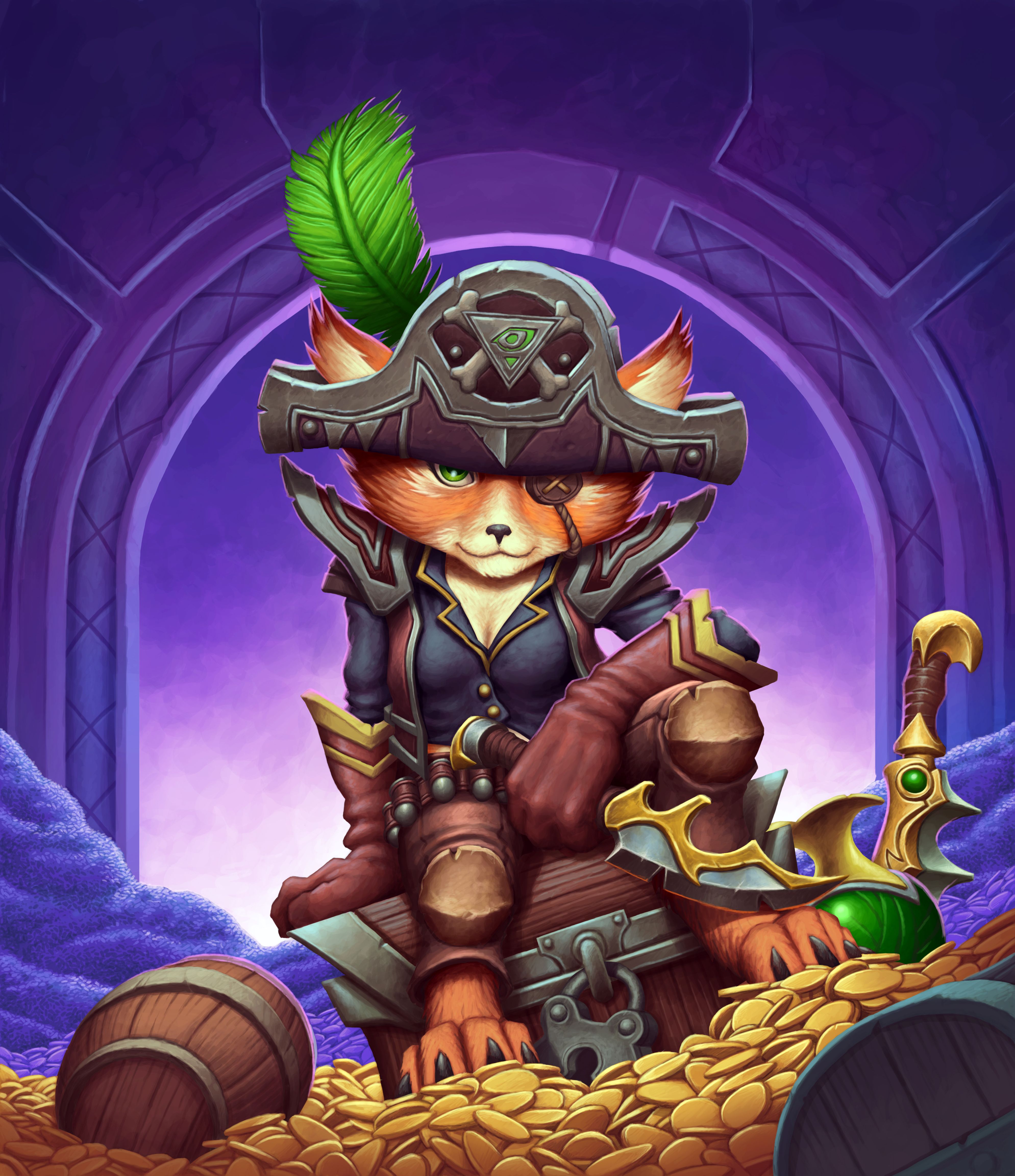 卡牌原画冒险模式达拉然大劫案原画下载包