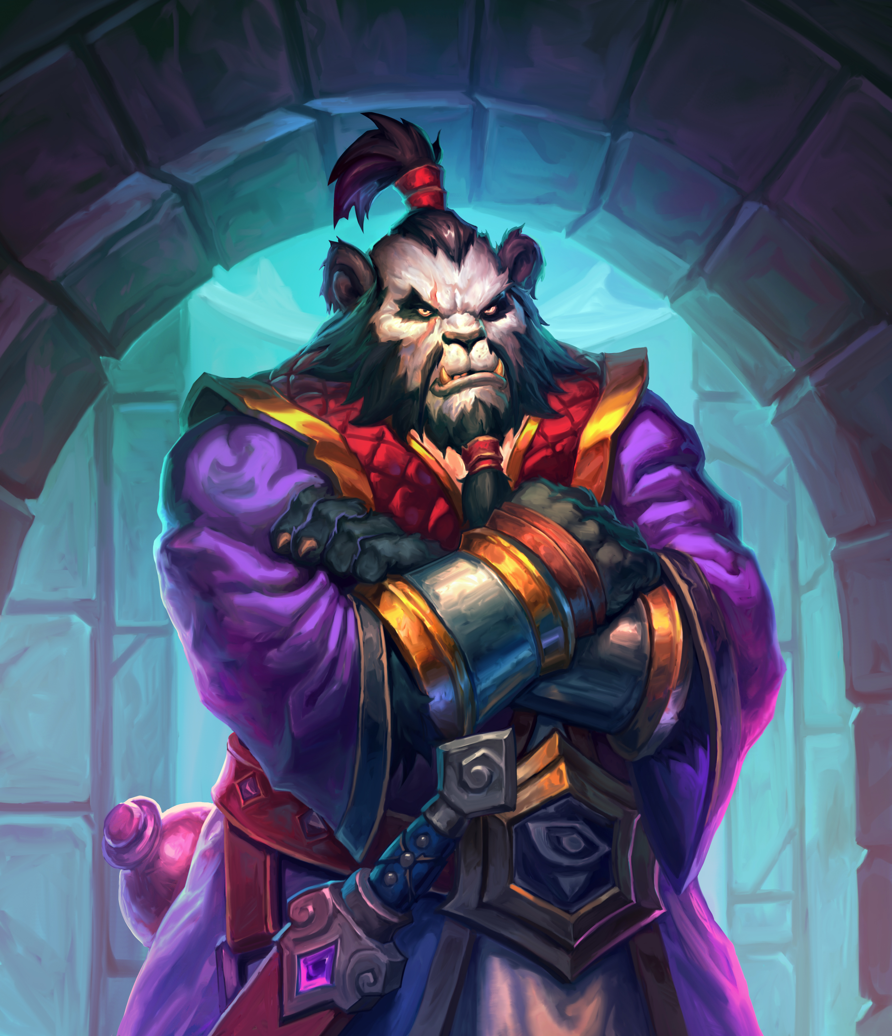 [卡牌原画]冒险模式"达拉然大劫案"原画下载包