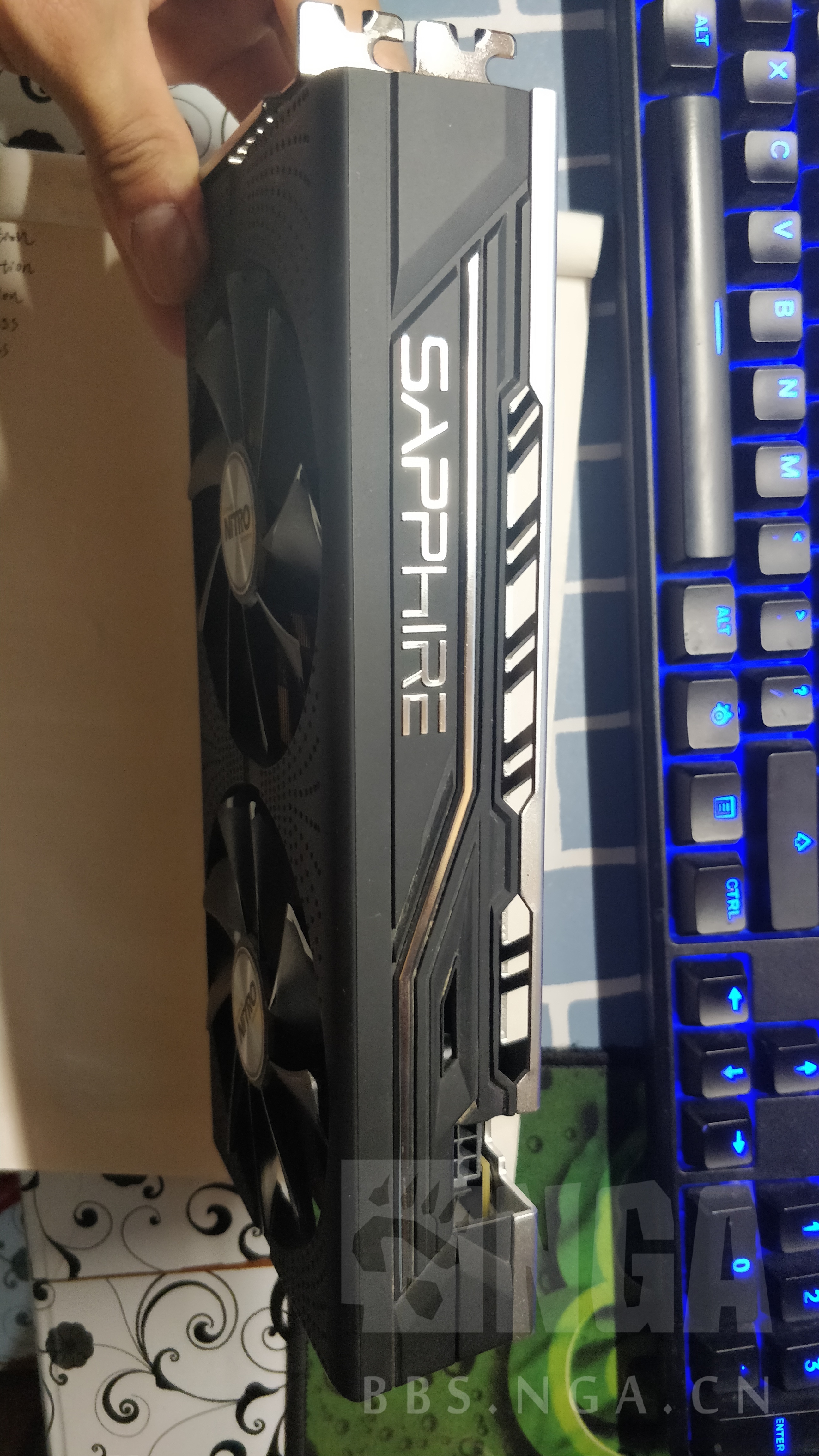 [电脑硬件]自用蓝宝石rx480 4g 超白金 419