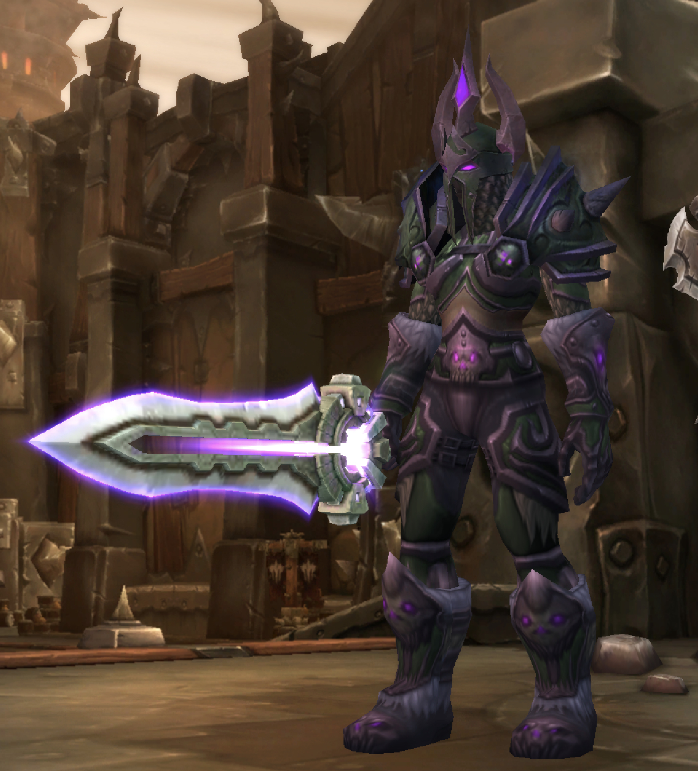 玛格汉女兽人战士三修毕业级幻化