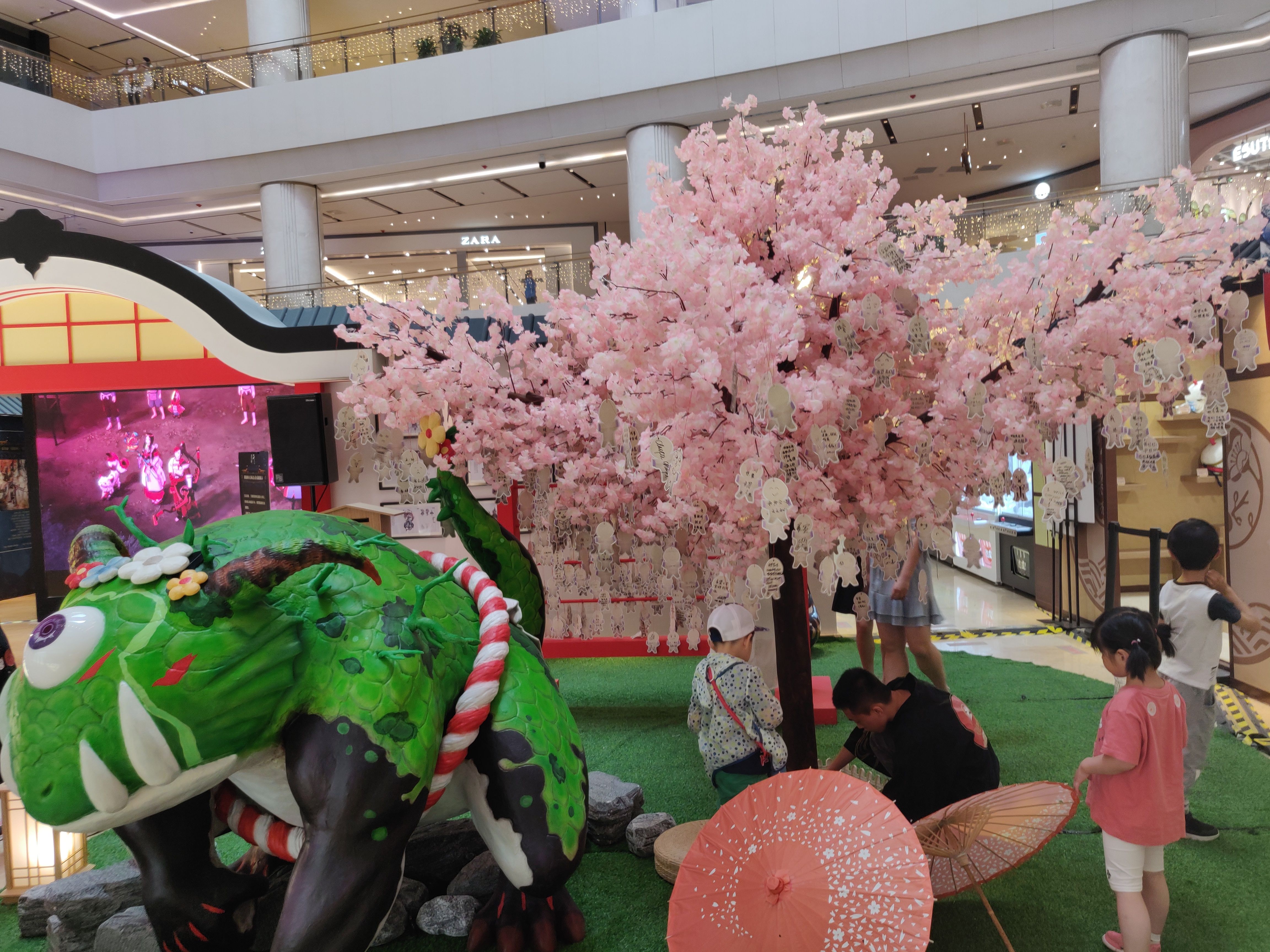 破势水音乐剧的商场巡展活动