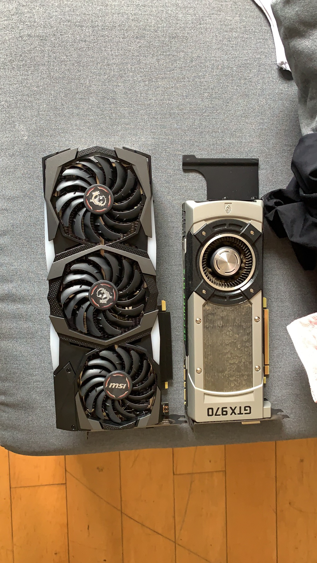 [硬件求助]新入msi2080ti换下970,结果机箱放不下该如何是好.