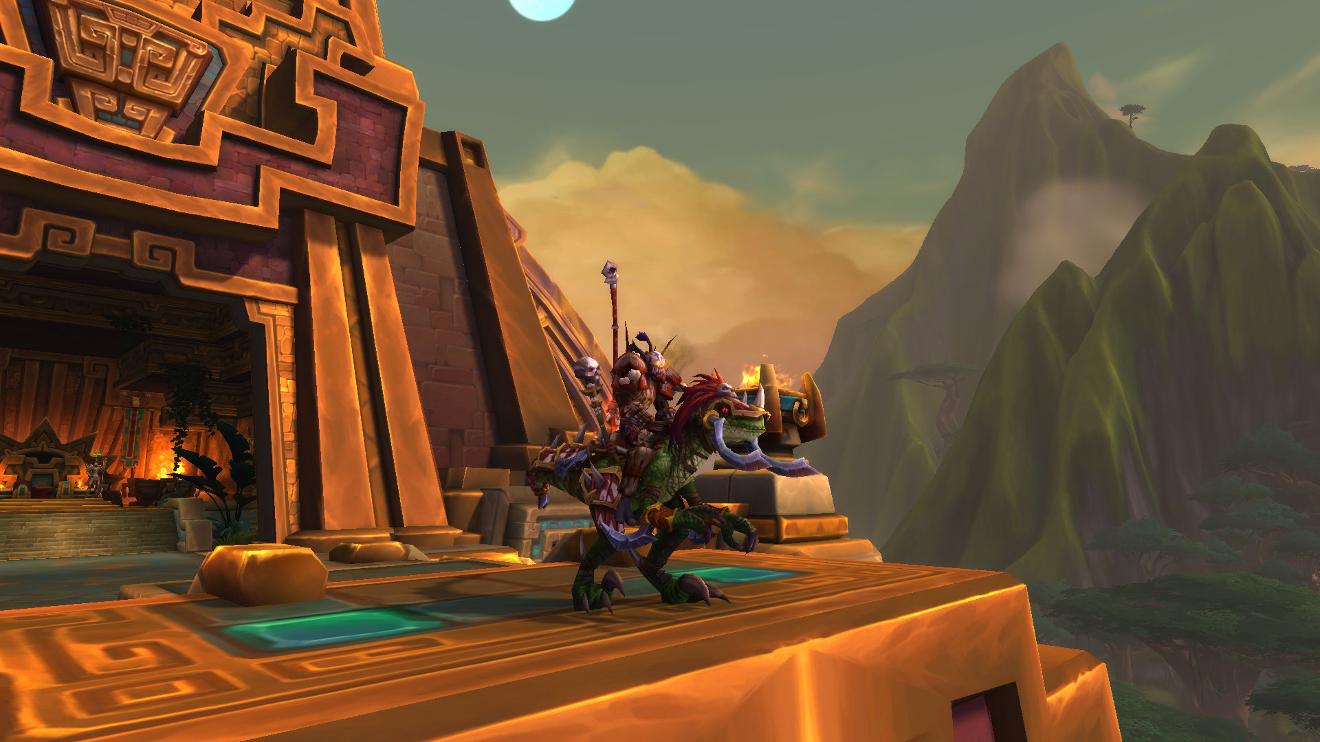 求赞达拉圣骑士好看的幻化!