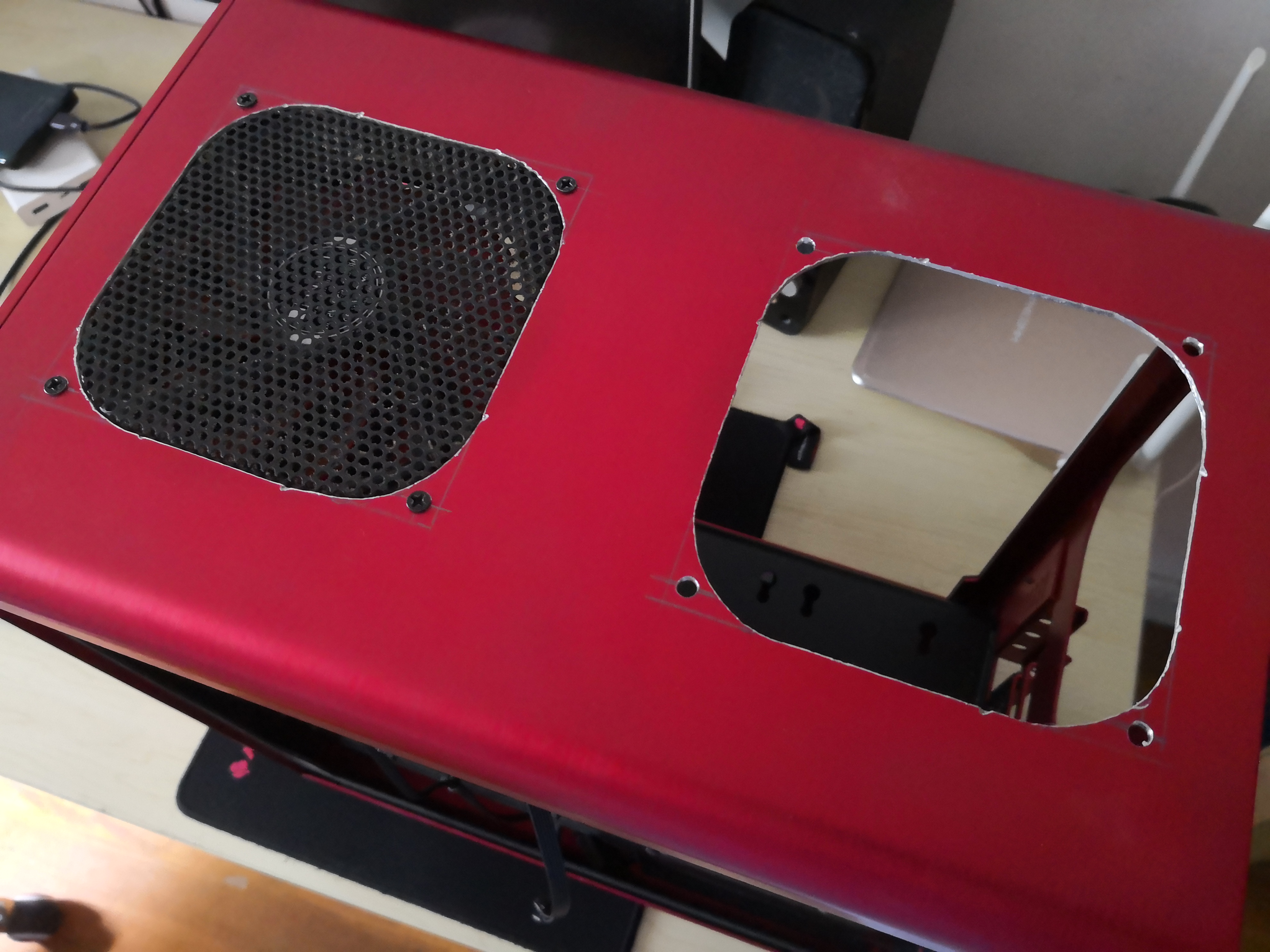 乔思伯umx3顶部开孔给电源透气!非一般的感觉!