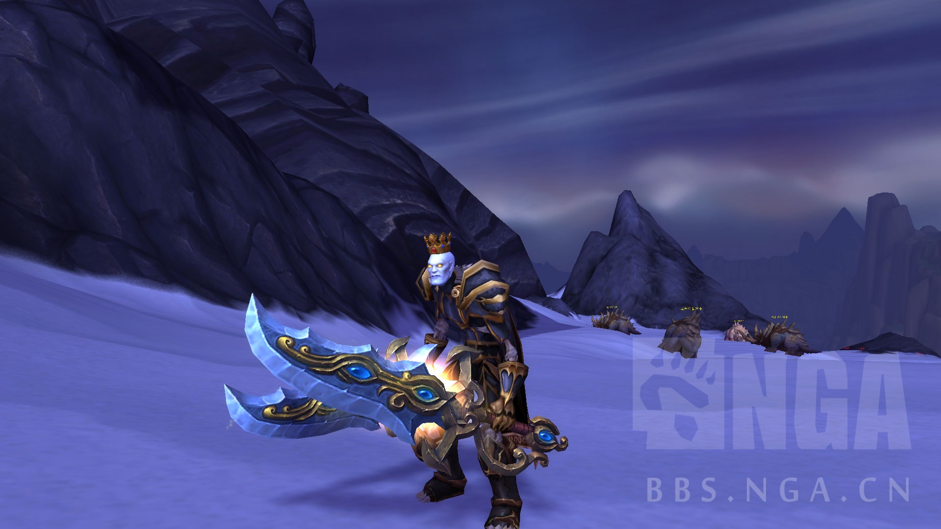 亡灵战士黑色金色幻化