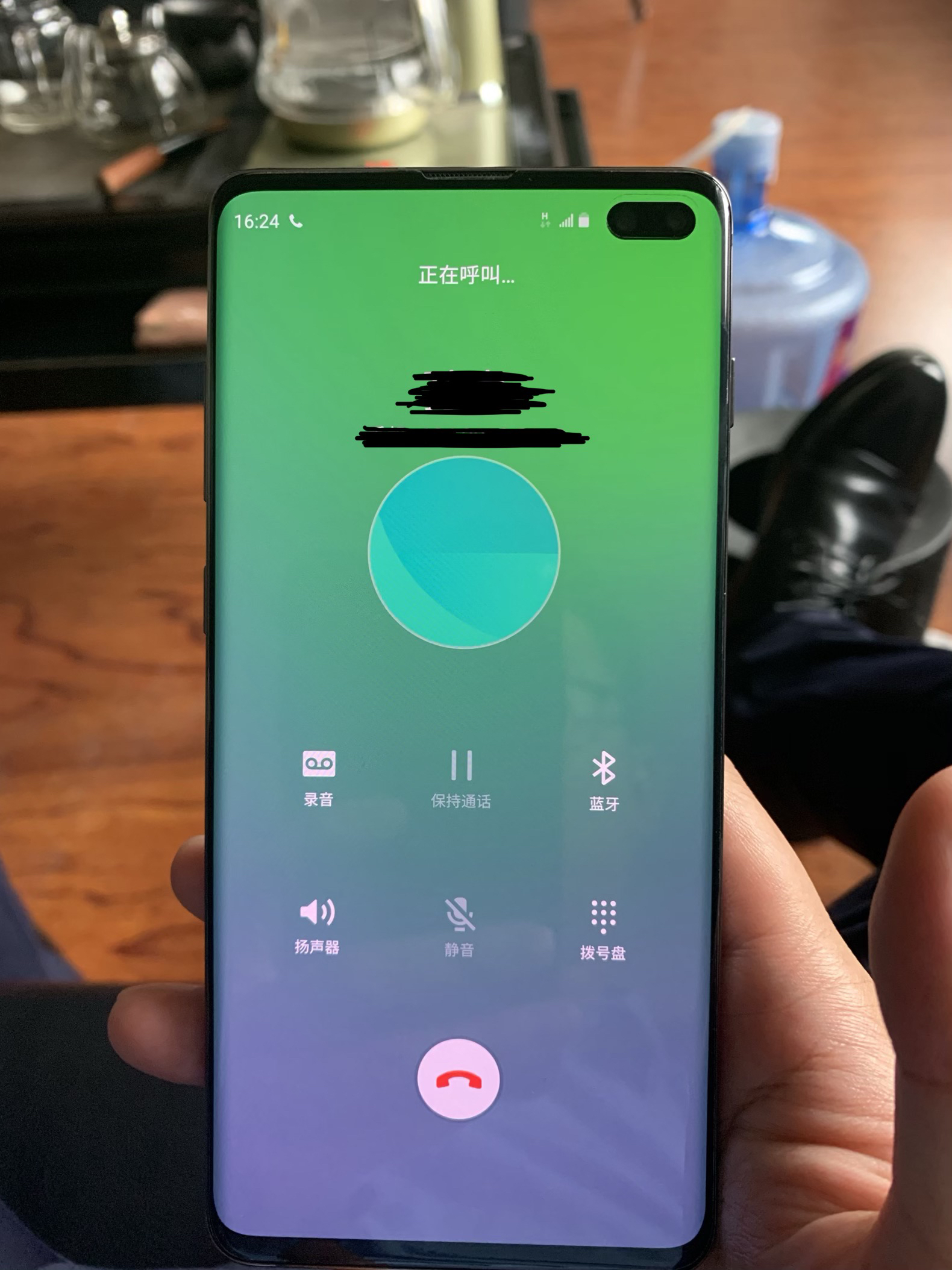 三星的这个拨号界面有点好看啊