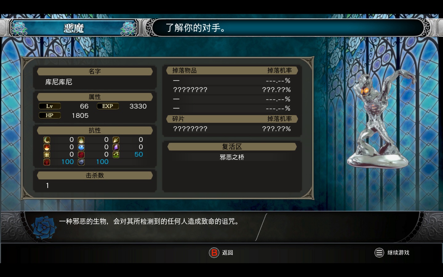 血污火车彩蛋那个诅咒怪可以打死1805血附攻略