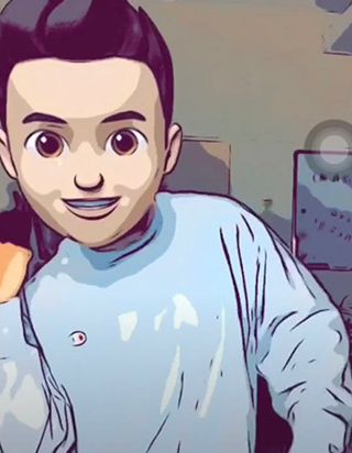 求助安卓手机有没有什么软件可以实现iphone的那种大头卡通特效