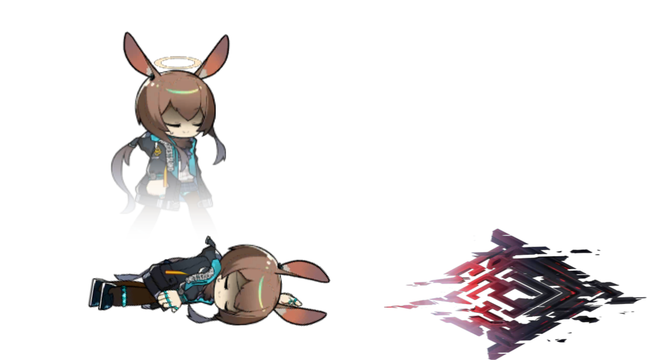 骨骼动画奇美拉时间结束的阿米娅