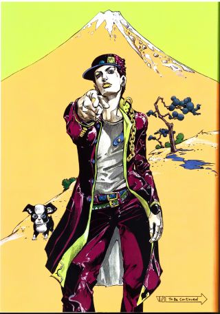 求一些一些jojo的艺术性较好的图