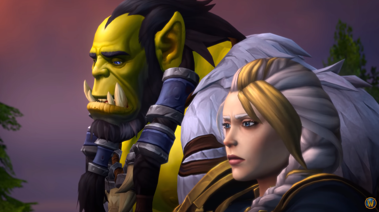 新闻美服解锁82阵营战役结局动画萨尔和吉安娜再联手