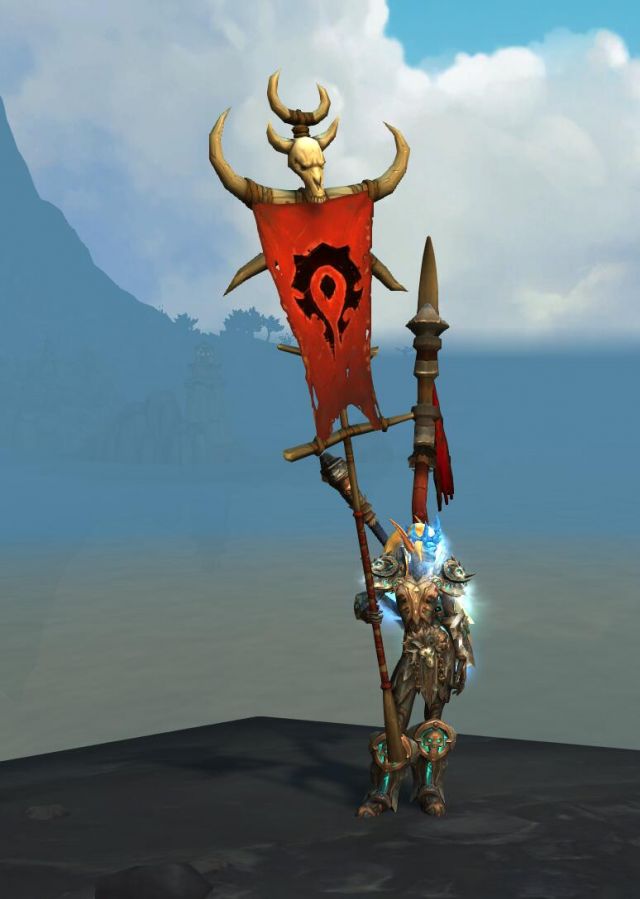 [震天的战鼓再一次响起]纳沙塔尔pvp牌子换的二阶阵营旗帜来了!