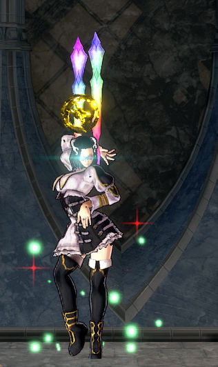 血污里居然有能换衣服外形的服装!女武神洋装!
