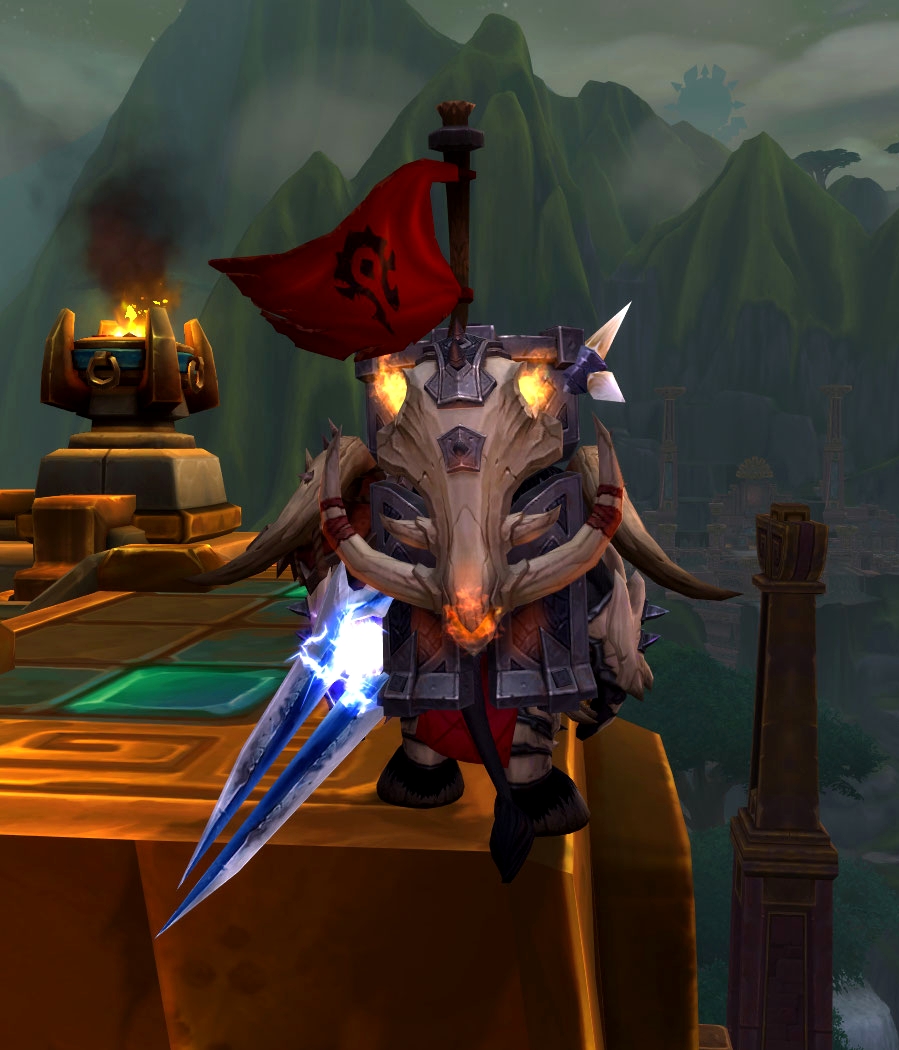 部落现实哪个种族幻化霸气