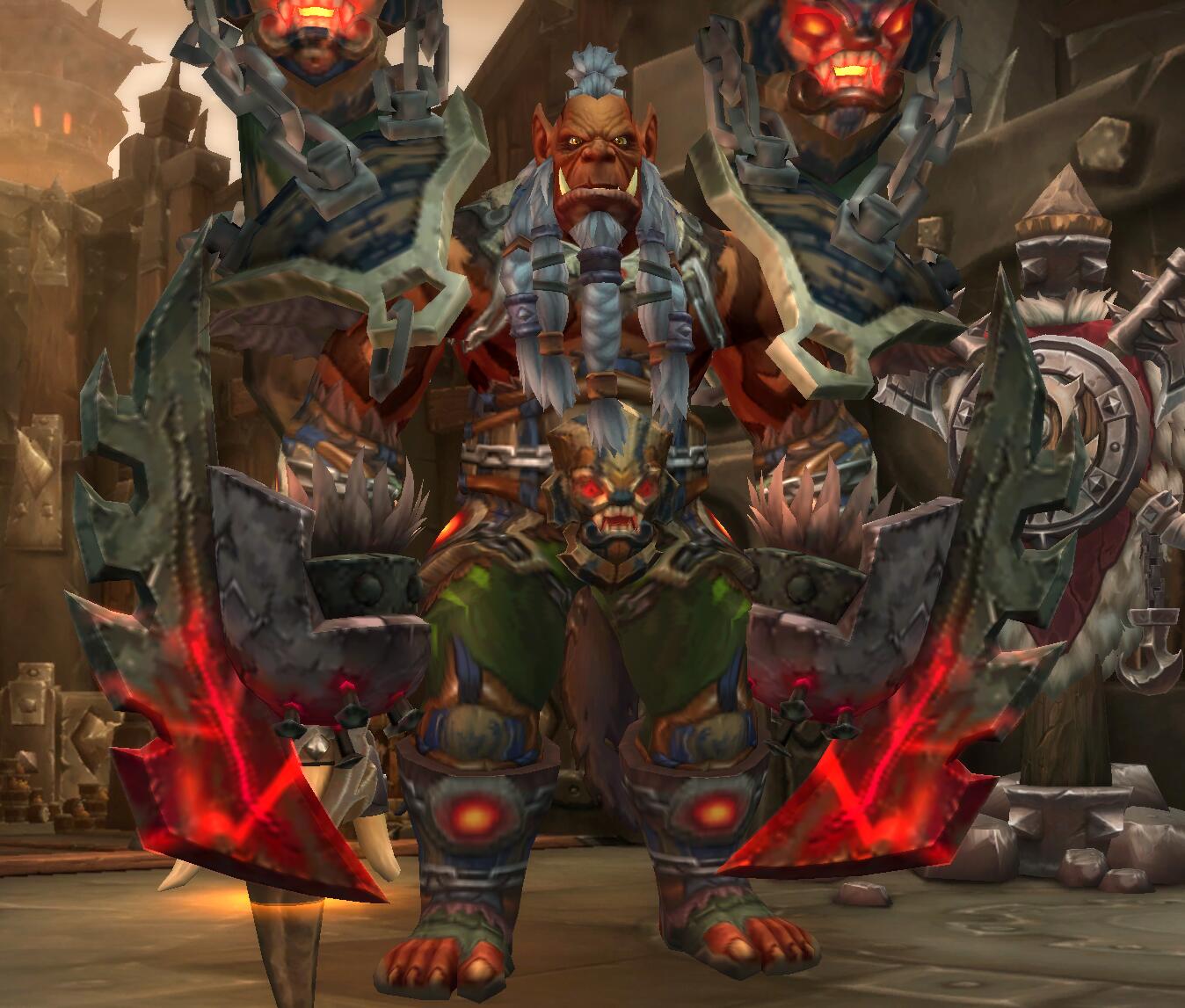 有没有兽人萨满的幻化的啊