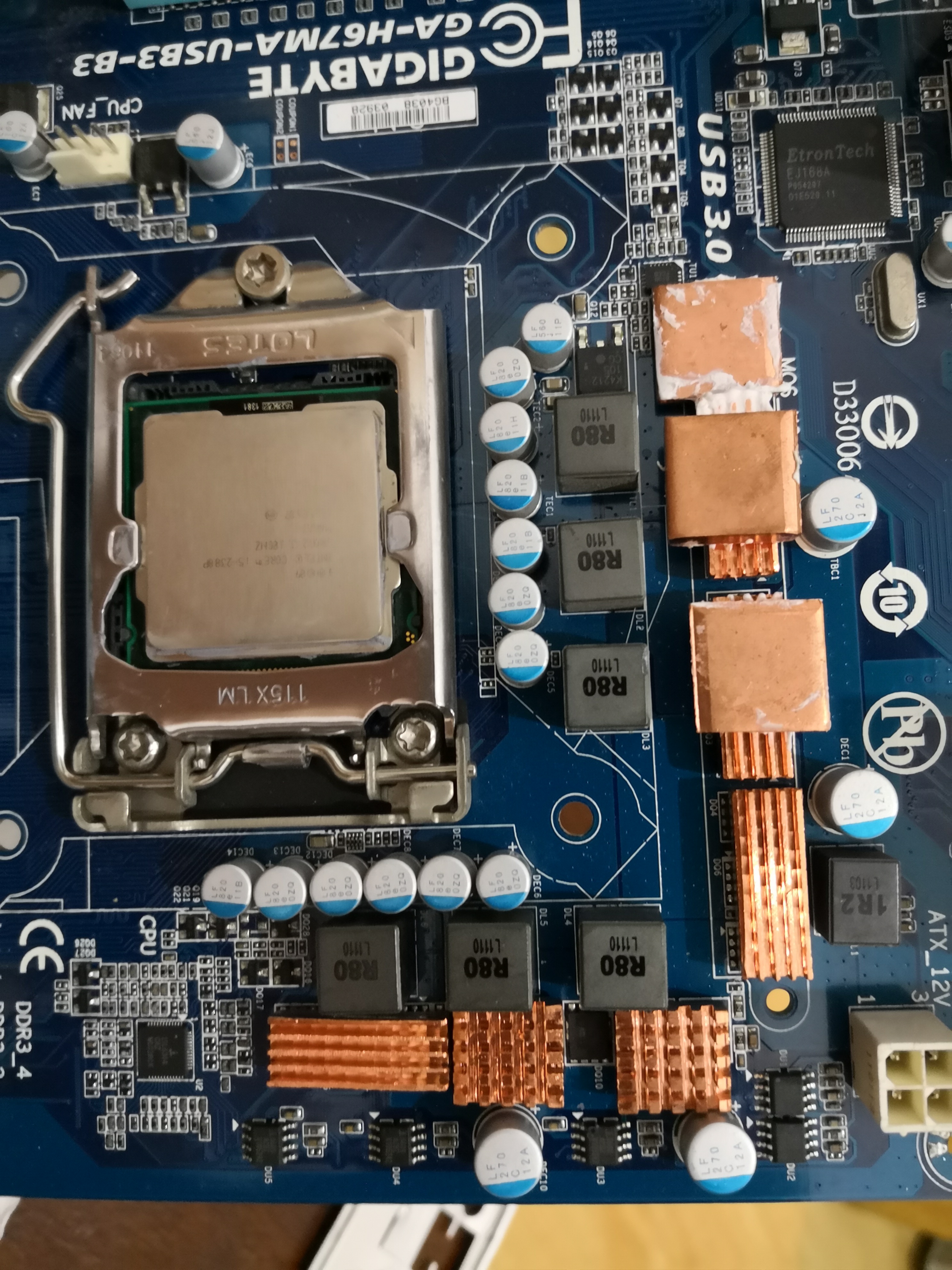 [电脑硬件][售]i5/2380p h67 4g带挡板