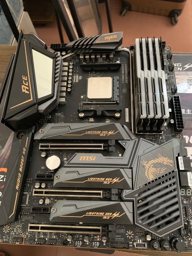 微星x570 ace主板错误码02求助啊