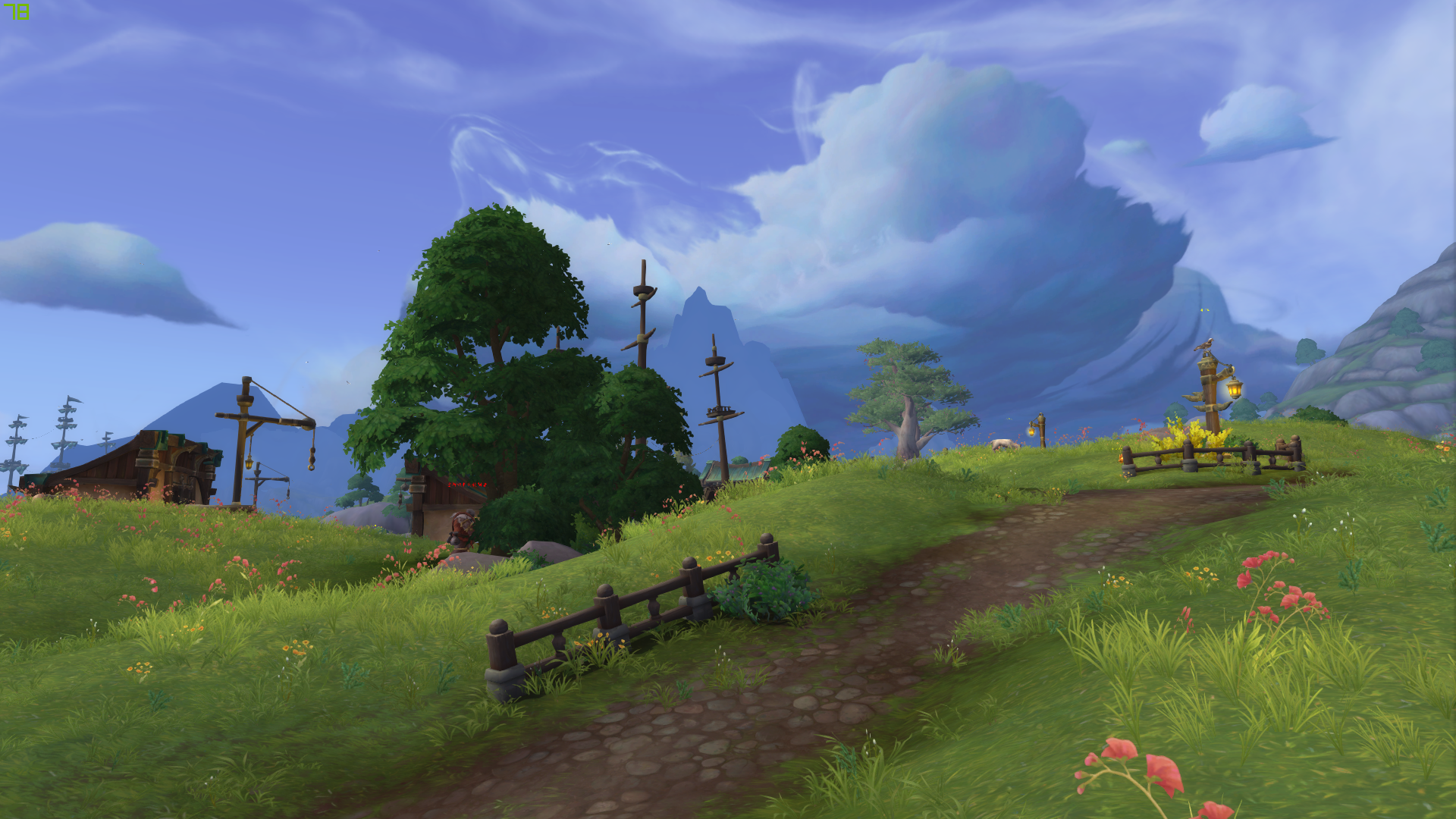 我在魔兽世界网上旅游(美景向)