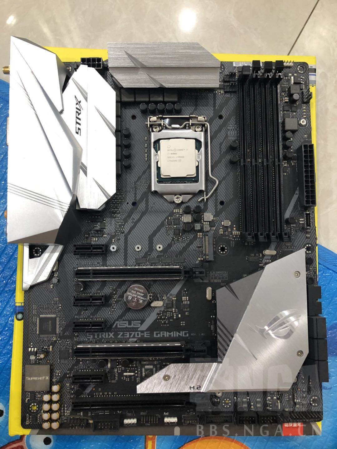 电脑硬件出8086k华硕z370egaming