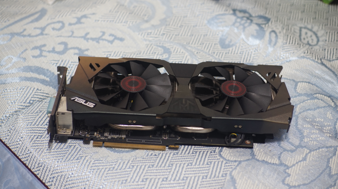 电脑硬件出自用华硕猛禽战枭gtx970一张600包邮已售出