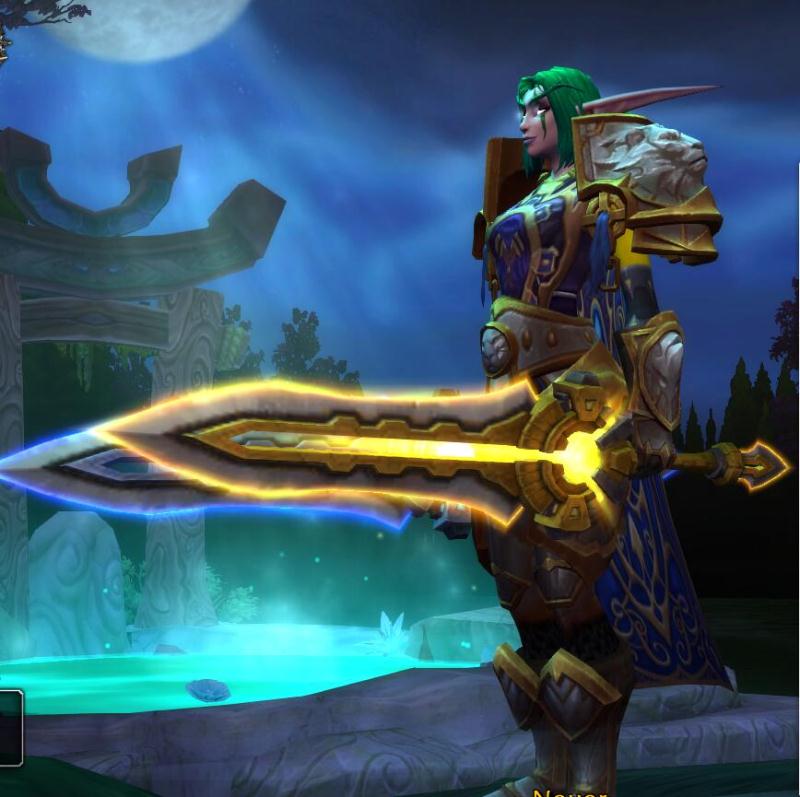 现在战士双手武器幻化最帅的是什么武器