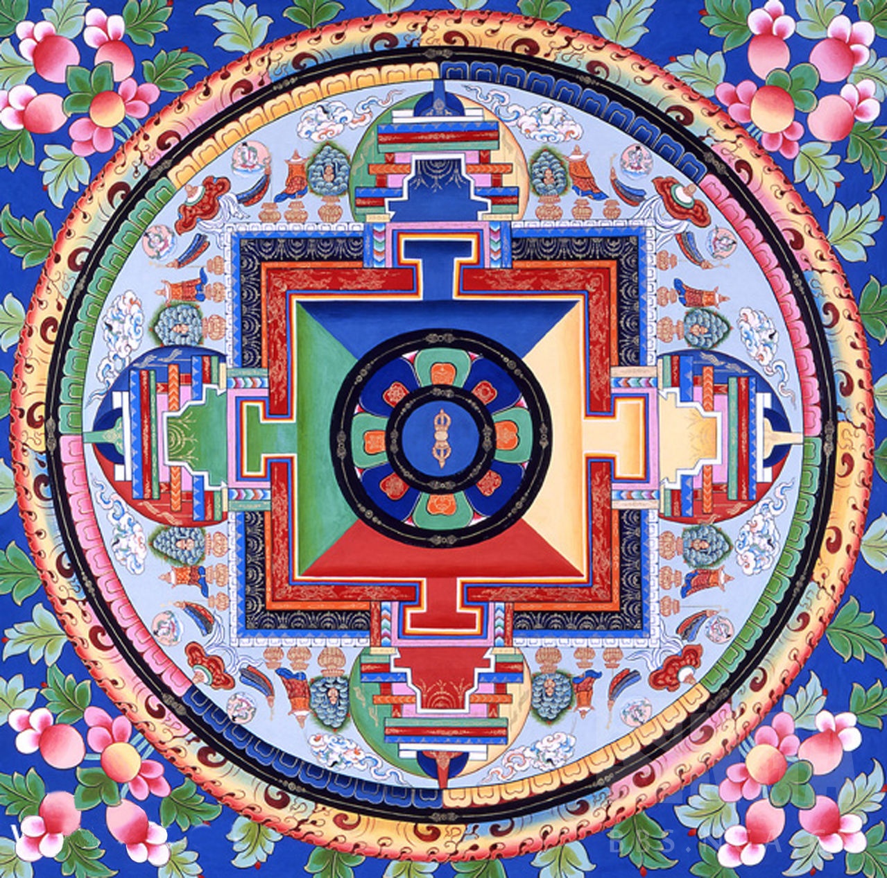 大唐青龙寺(继承来自印度的开元三大士法脉,金胎二部曼荼罗为根本