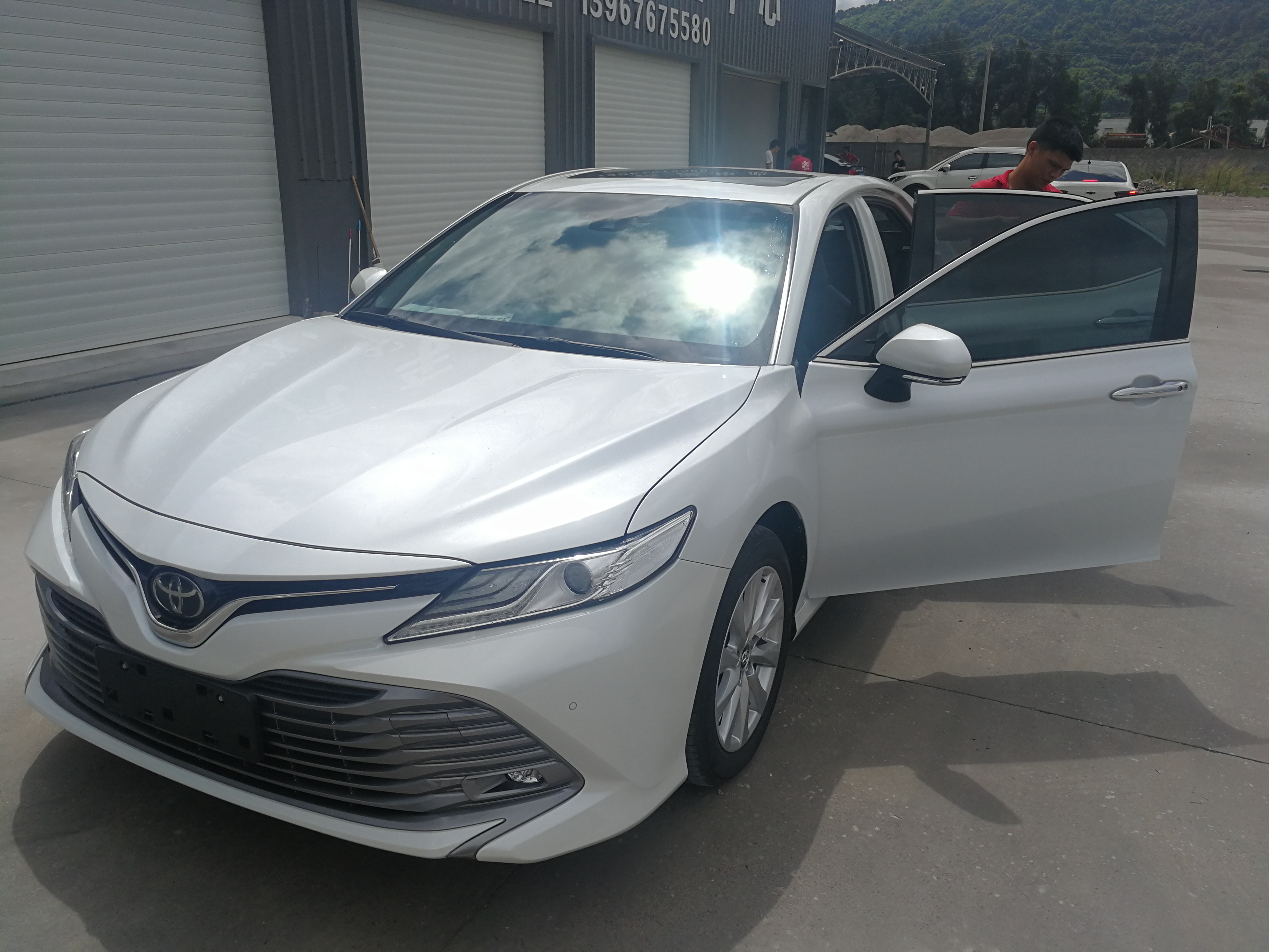 19款凯美瑞20g提车防12345血